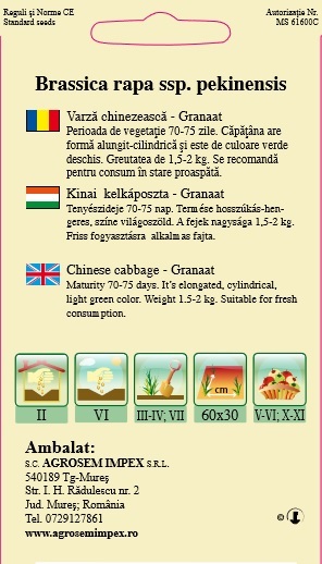 Varză chinezească - Granaat