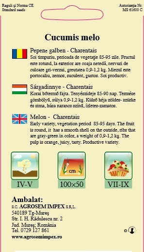 Pepene galben - Charentais