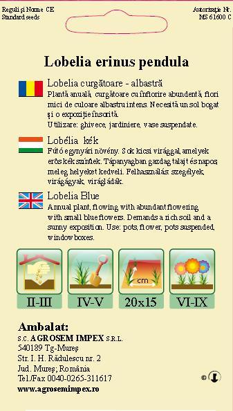 Lobelia curgătoare