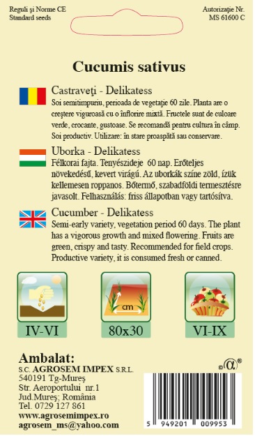 Castraveţi - Delikatess