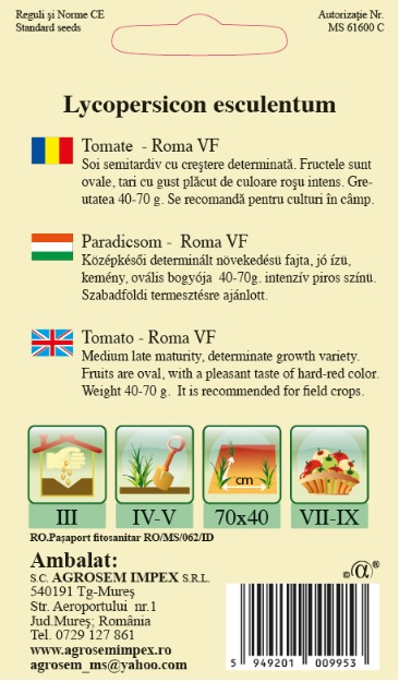 Tomate - Roma VF