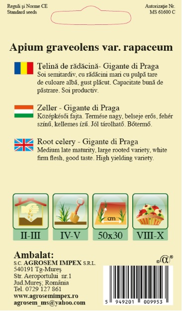 Țelină - Gigante di Praga