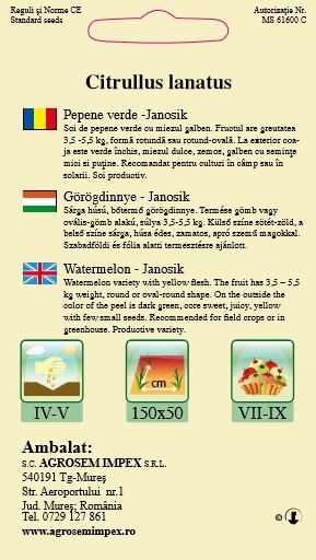 Pepene verde - Janosik