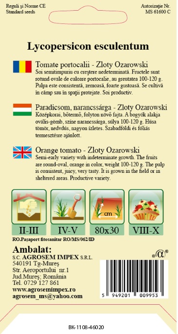 Tomate-Zloty Ozarowski