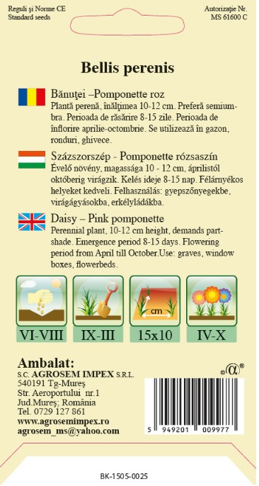 Bănuței - Pomponette roz