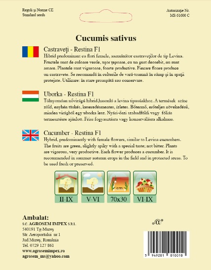 Castraveţi Restina -F1