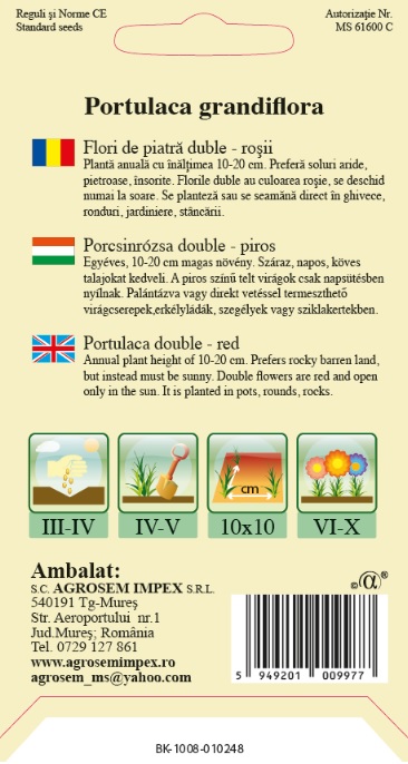 Flori de piatră roșii