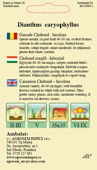 Garoafe Chabaud Bicolore