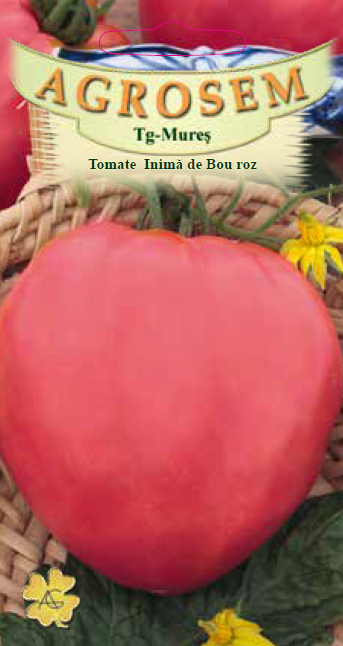 Tomate Inimă de Bou Roz